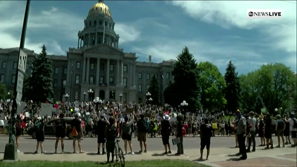 Riots on Friday night in Denver Denver, Colorado News from Colorado