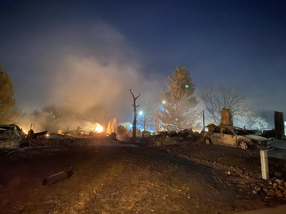 There are homes lost east of Pinehurst Ct on the north side of Dillon in Coal Creek Ranch in Louisville. The homes closest to Dillon are standing. The losses on St Andrews south of Dillion are catastrophic. 