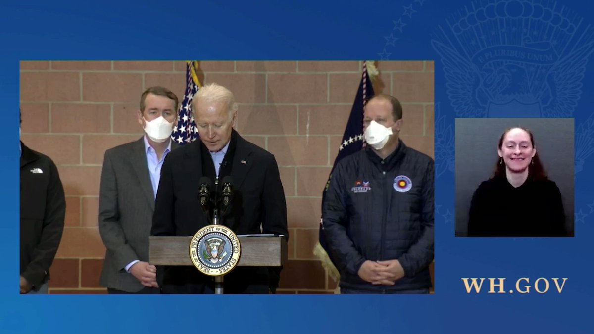 The situation is a blinking Code Red for our nation   @POTUS explains how the climate crisis supercharged the deadly December wildfires in Colorado