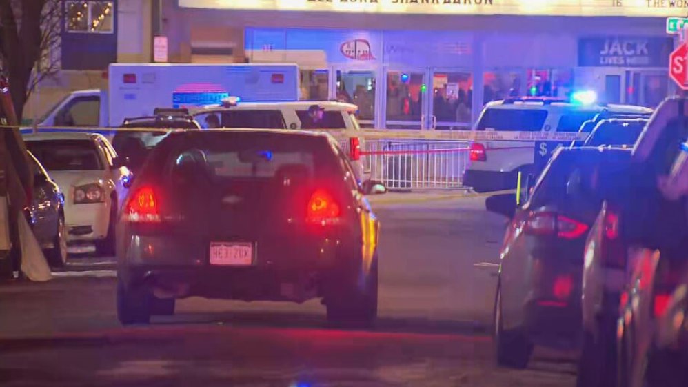 @DenverPolice are investigating a deadly shooting near the Ogden Theater. Two people are dead.