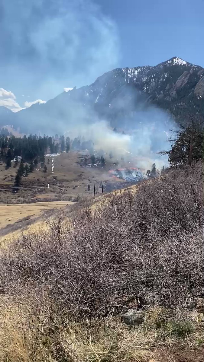 Fire at ncar in boulder