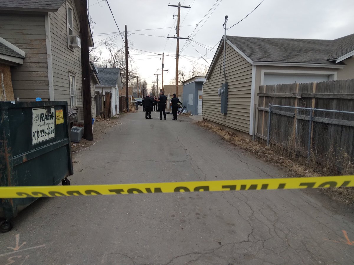 Greeley Police are investigating a possible shooting that occurred early this morning in the 1400 blk of 9th St.