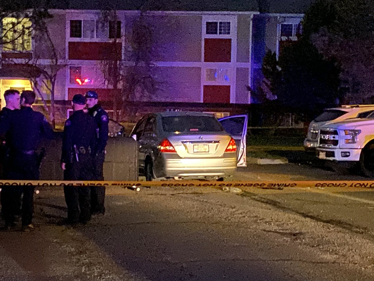 Aurora Police investigating a double shooting at East Archer Place. No suspects in custody, no updates on victims conditions.