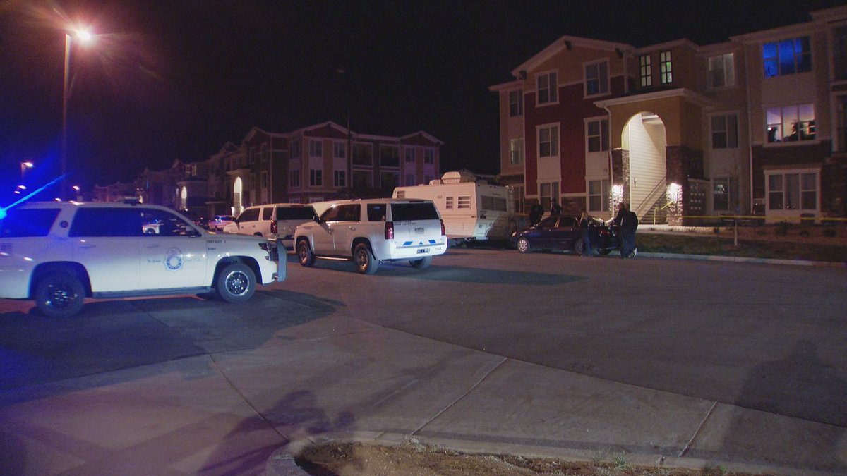 Denver Police are looking into a shooting in the Green Valley Ranch neighborhood that killed 3 people:  Happened around 6 p.m. Tuesday night on North Dunkirk St.  A man, woman & boy died  Police still looking for suspects 