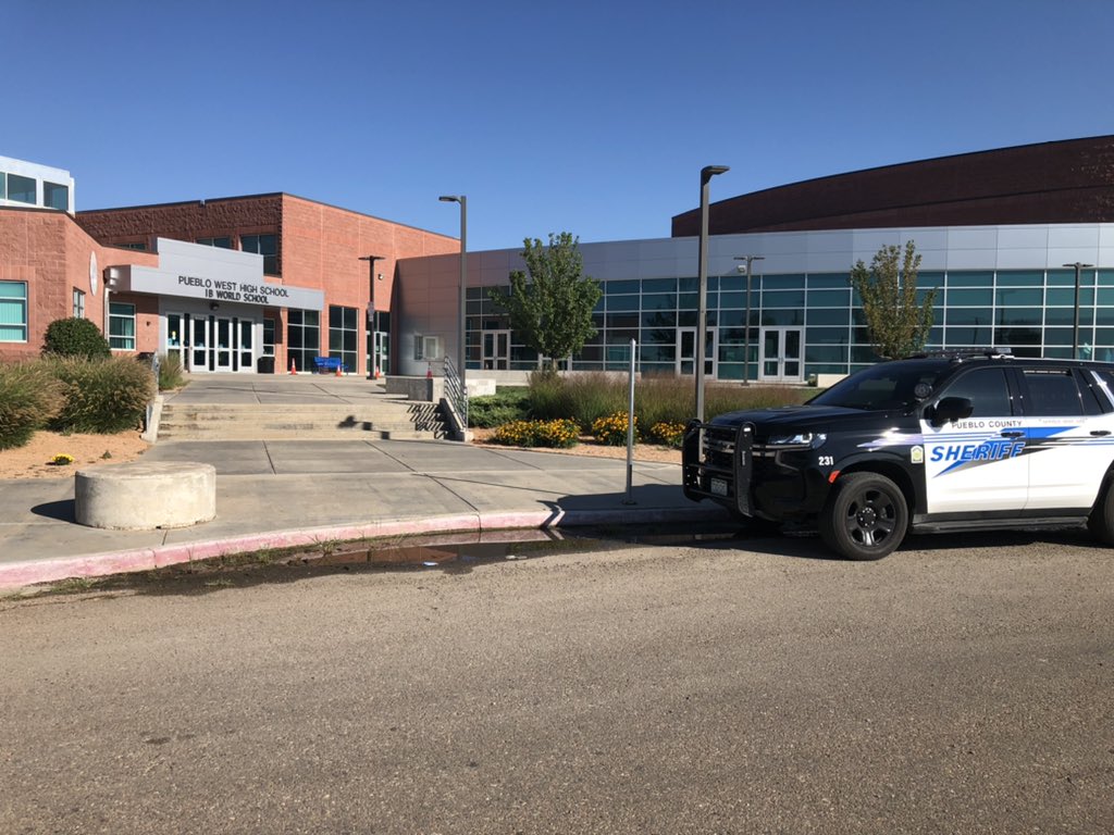 Pueblo West High school was alerted at 5 A.M. this morning about a potential shooting that could happen on campus today. Classes are still running as normal but the external lockdown is still in place. This investigation is still ongoing