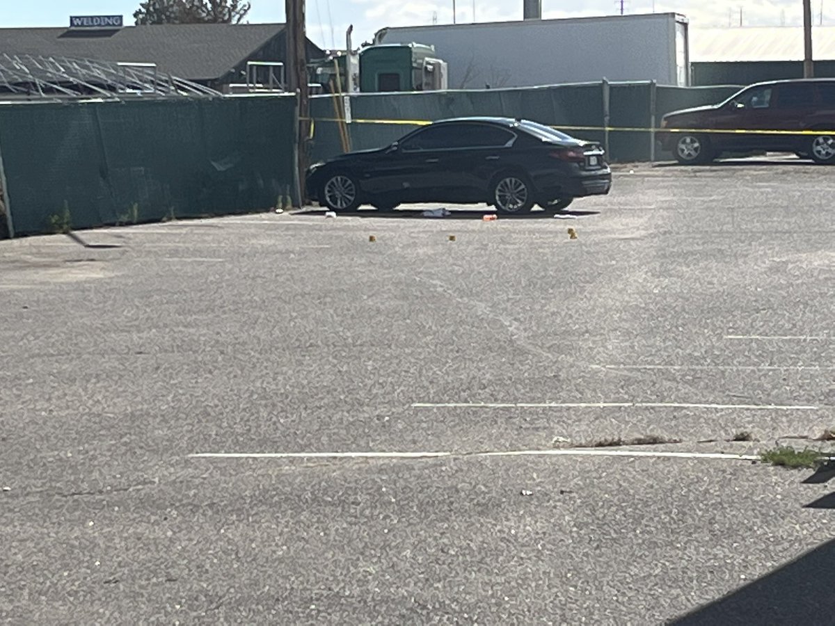 The massive scene this afternoon at 70th/Broadway in Adams County. Investigators continue to comb through evidence and a nearby parking lot remains closed