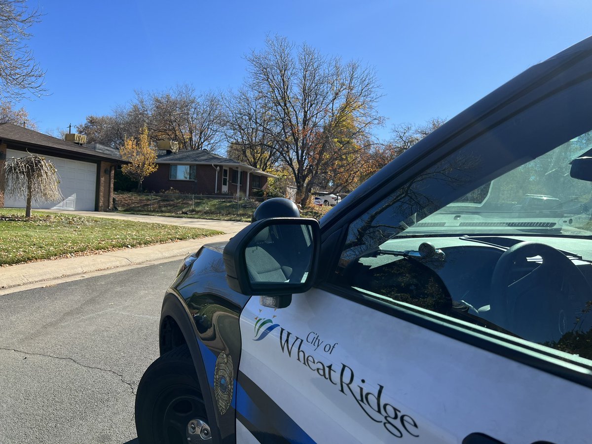 Allison St. south of 38th & 35th Ave. wear of Vance. Officers responding to a burglary and searching for the suspect inside an unoccupied home.