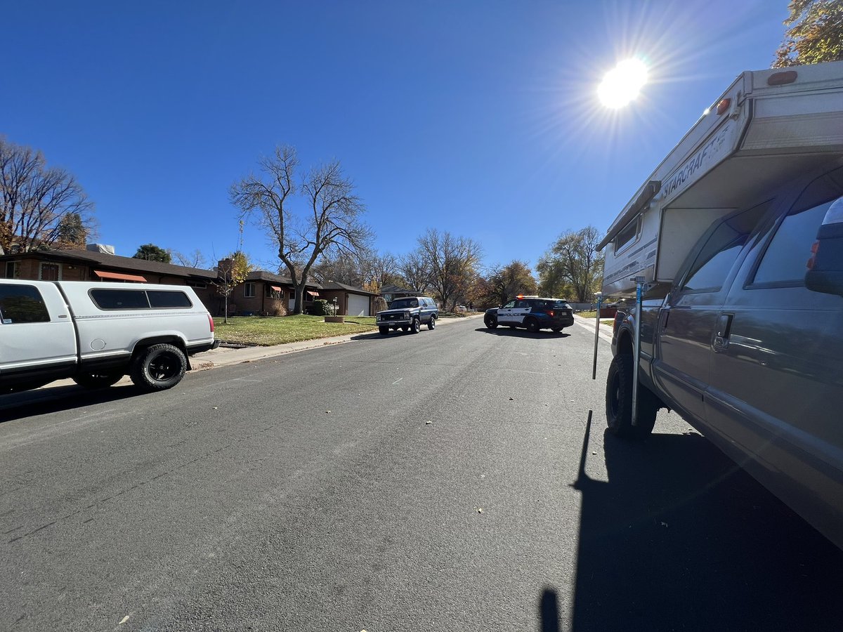 Allison St. south of 38th & 35th Ave. wear of Vance. Officers responding to a burglary and searching for the suspect inside an unoccupied home. 