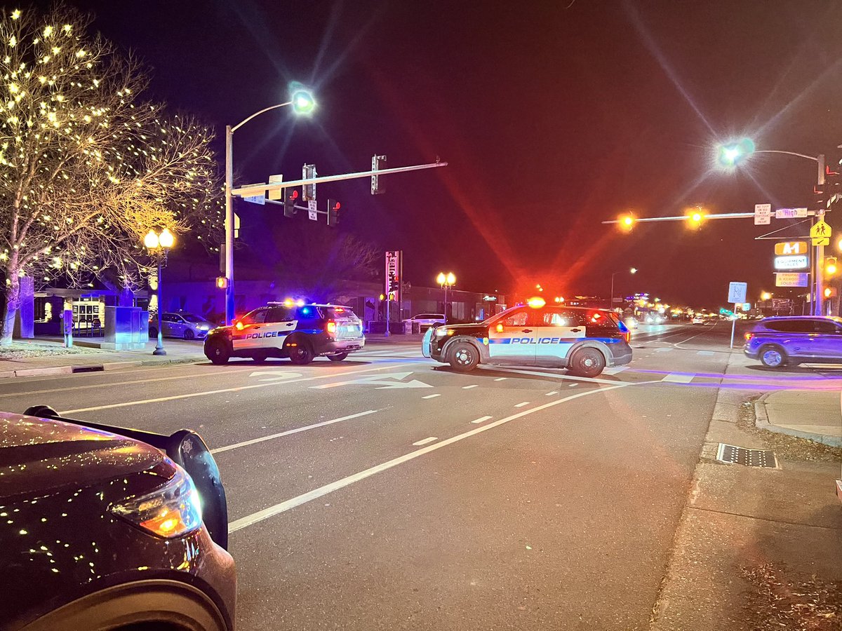 Initial reports indicate- road rage shooting incident on 38th near High Court (38th closed from there to Vance). It appears a shot fired from one vehicle entered the other & struck a passenger. The victim is at the hospital with unknown injuries. Search for suspect vehicle ongoing