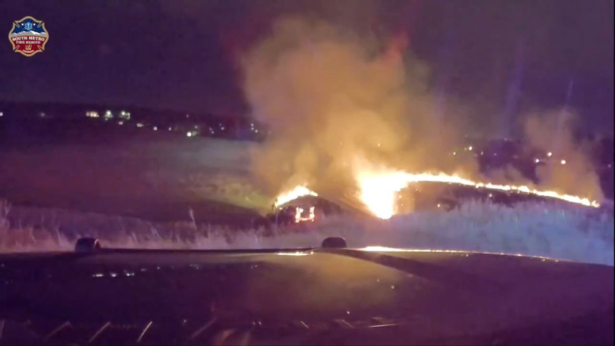 Illegal fireworks spark 3-acre fire near Centennial neighborhood