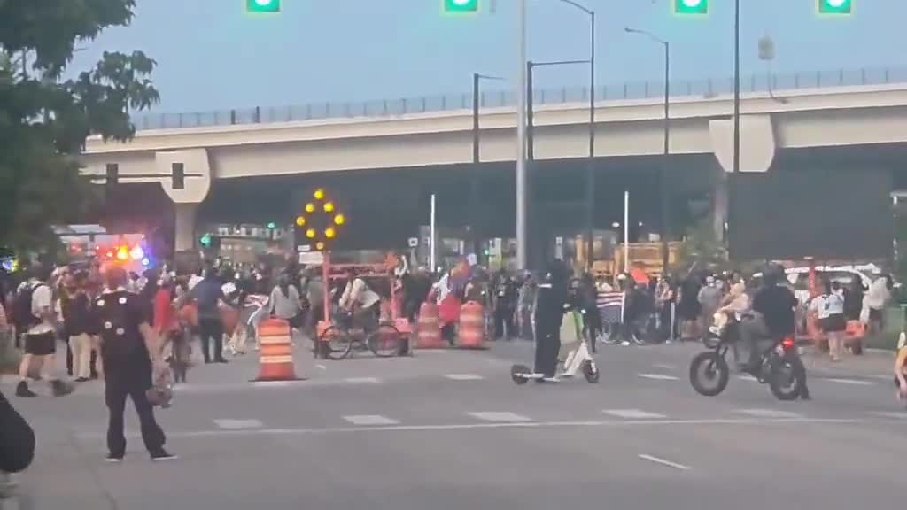 Denver: Tear gas deployed