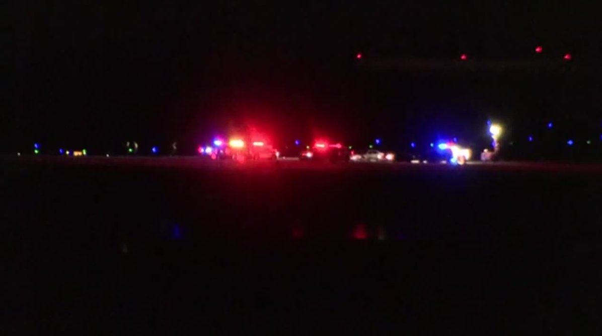 Trespasser hit, killed by Frontier plane on airport runway, with 12 others hurt: