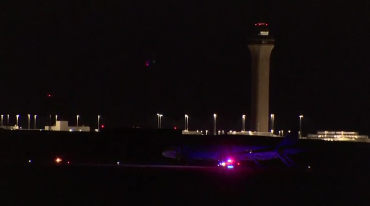 Trespasser hit, killed by Frontier plane on airport runway, with 12 others hurt: 